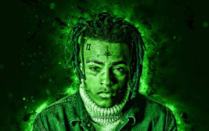 Green Xxxtentacion Computer Wallpaper