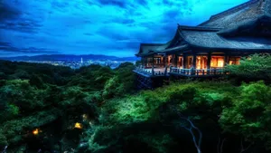 Greenwood Japanese Nature Wallpaper