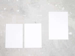 Grey Aesthetic Desktop Blank Rectangles Wallpaper