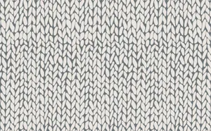 Grey Background With Knitted Pattern Wallpaper