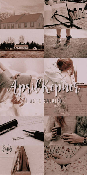 Grey's Anatomy April Kepner Aesthetic Wallpaper