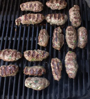 Grilling Of Ćevapi Sausages Wallpaper