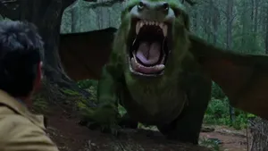 Growling Pete's Dragon Wallpaper
