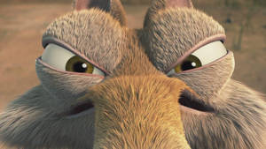 Grumpy Ice Age Scrat Wallpaper