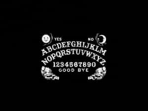 Grunge Ouija Board Halloween Wallpaper