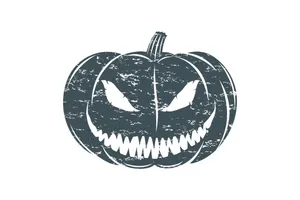 Grunge Style Jack O Lantern Wallpaper