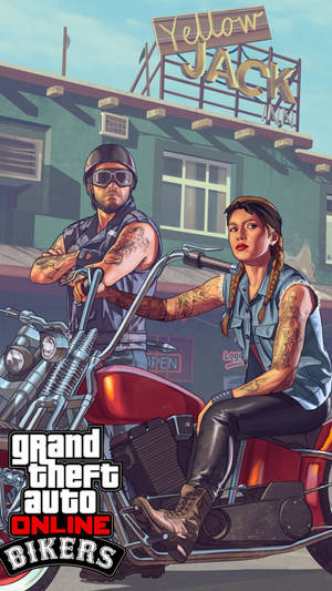 Gta 5 Phone Online Bikers Wallpaper