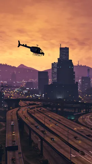 Gta Iphone Los Santos City Wallpaper