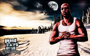 Gta Sa 4k Carl Johnson Wallpaper