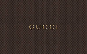 Gucci Logo Pattern Background Wallpaper