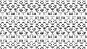 Gucci Logo Pattern Wallpaper Wallpaper