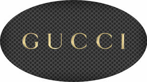 Gucci Logoon Patterned Background Wallpaper