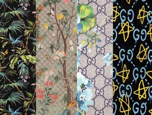 Gucci Pattern Collage Wallpaper