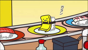 Gudetama Tamagoyaki Art Wallpaper