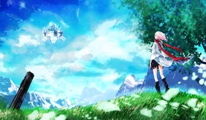 Guilty Crown Forest View Wallpaper