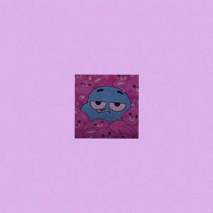 Gumball Purple Minimalist Aesthetic Wallpaper