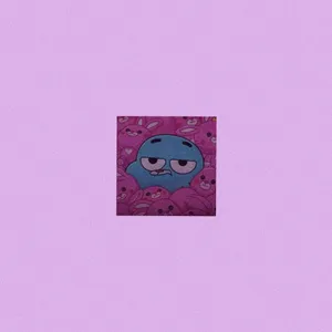 Gumball Purple Minimalist Aesthetic Wallpaper