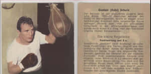 Gustav Scholz Featured On A Book Wallpaper