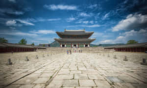 Gyeongbokgung Palace From A Distance Wallpaper