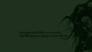 H.p. Lovecraft Quote Wallpaper