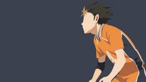 Haikyuu 4k Hinata Volleyball Side-angle Wallpaper