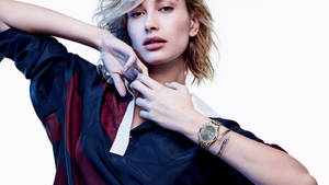 Hailey Bieber For Tommy Hilfiger Watches Wallpaper