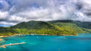 Haiti Beach In The Caribbean Wallpaper