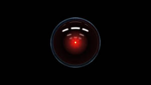 Hal 9000 Black Wallpaper