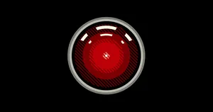 Hal 9000 Cartoon Red Eye Wallpaper