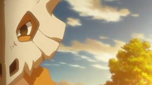 Half Cubone Face Pokemon Anime Wallpaper