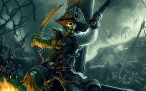 Half-undead Pirate Captain Wallpaper