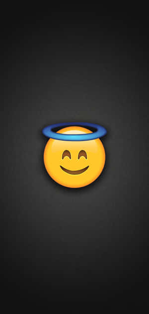 Hallo Angel Smile Emoji Kindness Wallpaper