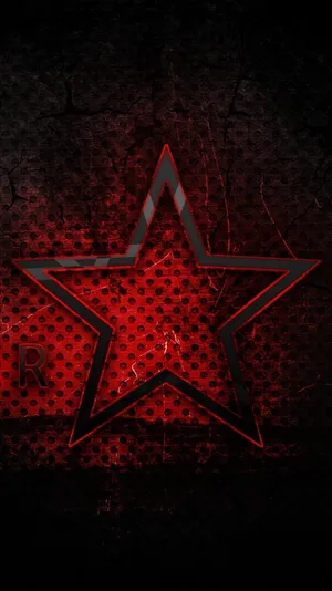 Hallow Red Star Wallpaper