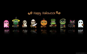 Halloween Characters For Laptop Screen Wallpaper