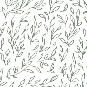 Hand Drawn Vine Pattern Wallpaper
