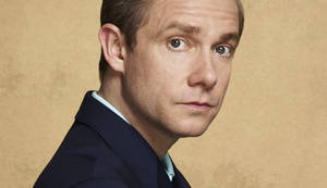 Handsome English Actor Martin Freeman Wallpaper