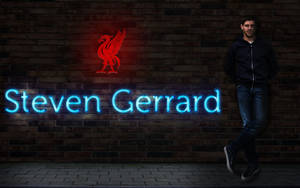 Handsome Steven Gerrard Wallpaper