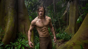 Handsome Tarzan Alexander Skarsgård Wallpaper