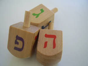 Hanukkah Game Macro Wallpaper