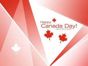 Happy Canada Day Illustration Wallpaper