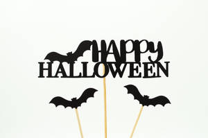 Happy Halloween Text Wallpaper