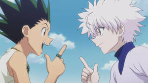 Happy Killua And Gon Wallpaper