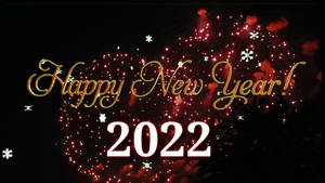 Happy New Year 2022 Festive Wallpaper
