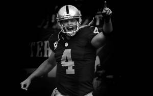 Happy Oakland Raider Player Wallpaper