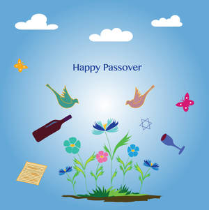 Happy Passover Greetings Wallpaper