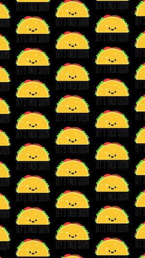 Happy Tiny Tacos Wallpaper