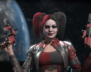 Harley Quinn, One Of The Most Iconic Villains In Dc Comics, Comes Alive In Injustice 2. Wallpaper