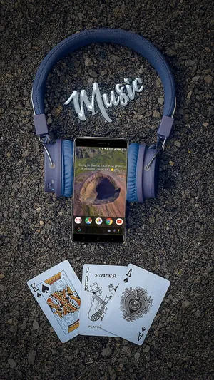 Harmonious Blend Of Tech & Music Wallpaper