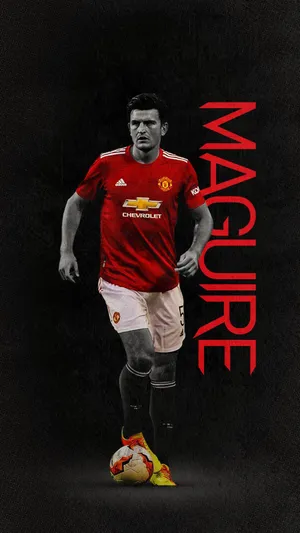 Harry Maguire Fan Art Wallpaper