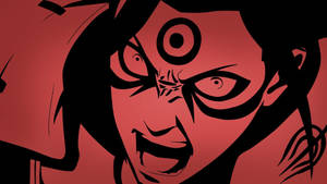 Hashirama Senju Black And Red Wallpaper